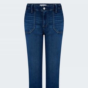 PAIGE Mayslie Straight Ankle in Newbie Size 26